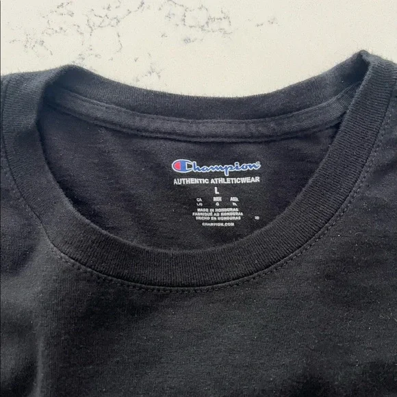 Mens champion graphic short sleeve shirt - Picture 2 of 4